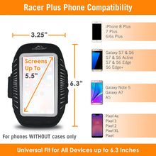 Load image into Gallery viewer, Armpocket Racer Plus - Thin Armband for iPhone 13 mini/12 mini/8/7/6 Plus - SAVE 20 %