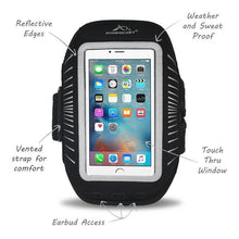 Load image into Gallery viewer, Armpocket Racer Plus - Thin Armband for iPhone 13 mini/12 mini/8/7/6 Plus
