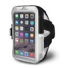 Load image into Gallery viewer, i-35 Reflective Silver Armband for Runners
