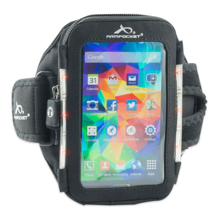Clearance - Armpocket Flash Armband with Ultra Bright LED Lights Fits Phones Up to 5.5 inches