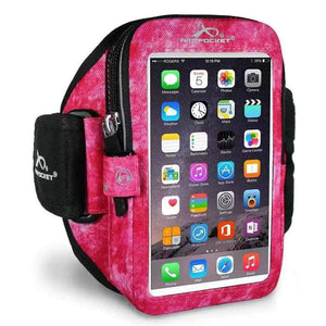 Armpocket Mega i-40 Running Phone Armband for iPhone 13/12/11/11 Pro/XS/XR/X, Galaxy Note 10, S21/S20 & more