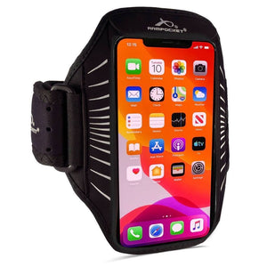 Armpocket Racer Edge full-screen, thin armband for iPhone 14/13/12/11/Xs/X/XR Galaxy S21/S20/S20+S10 Pixel 5/4 XL