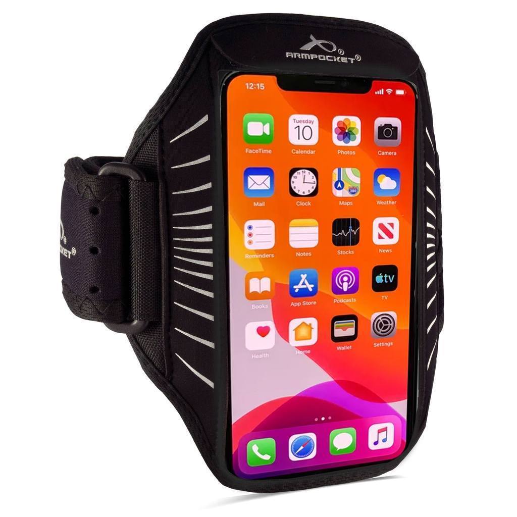 Armpocket Racer Edge full-screen, thin armband for iPhone 15/15 PRO 14/14 PRO/ 13/13 PRO / Galaxy S22/S21/S20
